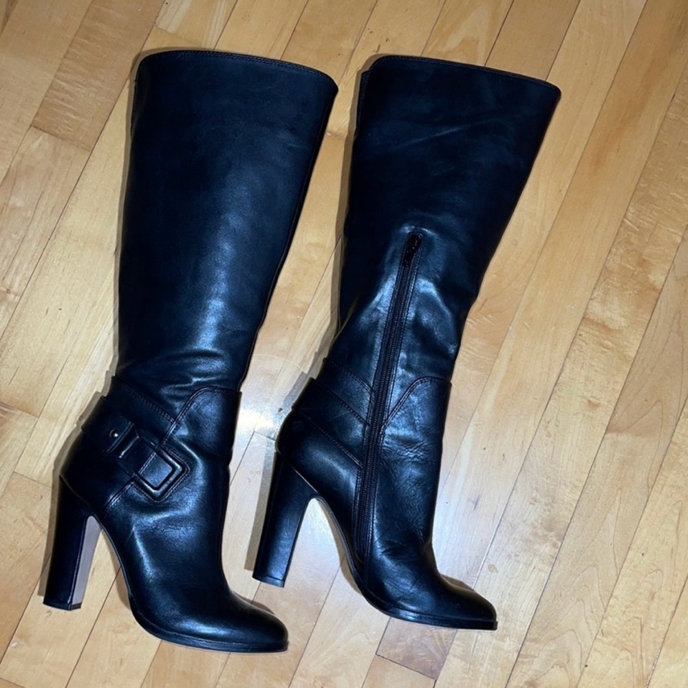 Vince Camuto Black Heeled Boots